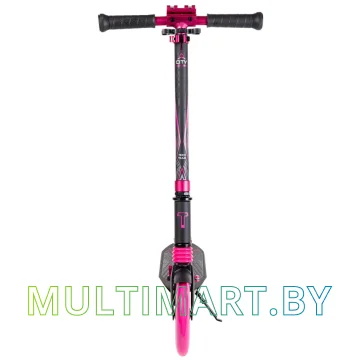 Самокат Tech Team City Scooter 2022 (черный/розовый) картинка 7